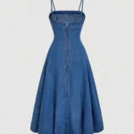 Cygnowear Casual Elegant Women Denim Dress