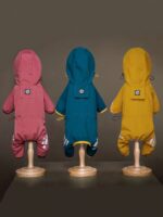 Cygnowear Buttery-Soft Fleece Dog Hoodie – Pawprint Design