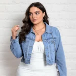 Denim Jacket Plus Sizes - Image 4