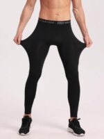 Men's Compression Leggings Fitness Apparel - Image 4