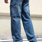 Cygnowear Plus Size Straight-Leg Denim Jeans – Dark Wash